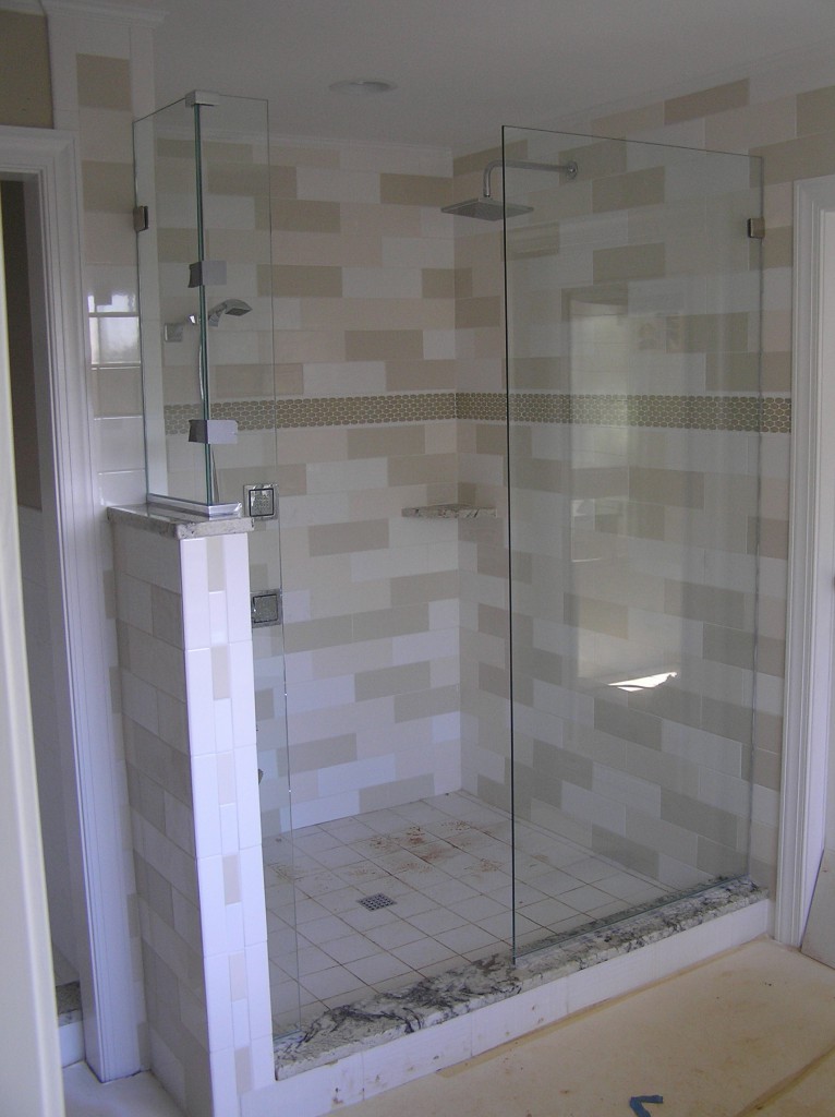 Frameless Shower