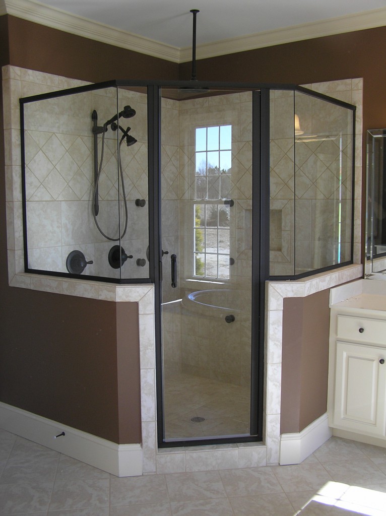 Semi Frameless Shower