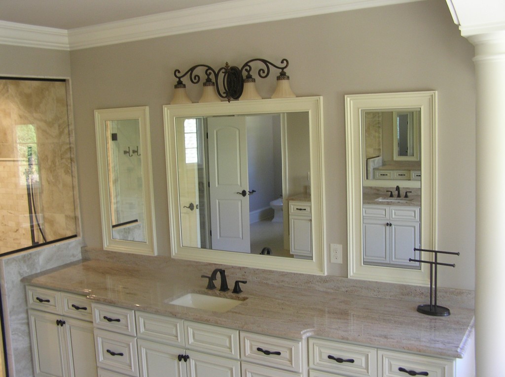 Wood framed custom mirrors